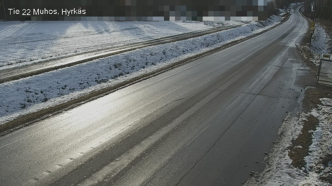 Kelikamerat Kuva Tie 22 Muhos, Hyrkäs, Muhos, Pohjois-Pohjanmaa