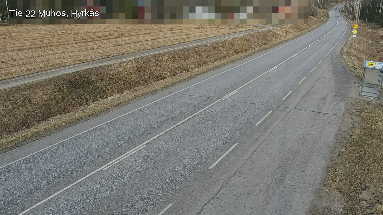 Kelikamerat Kuva Tie 22 Muhos, Hyrkäs, Muhos, Pohjois-Pohjanmaa
