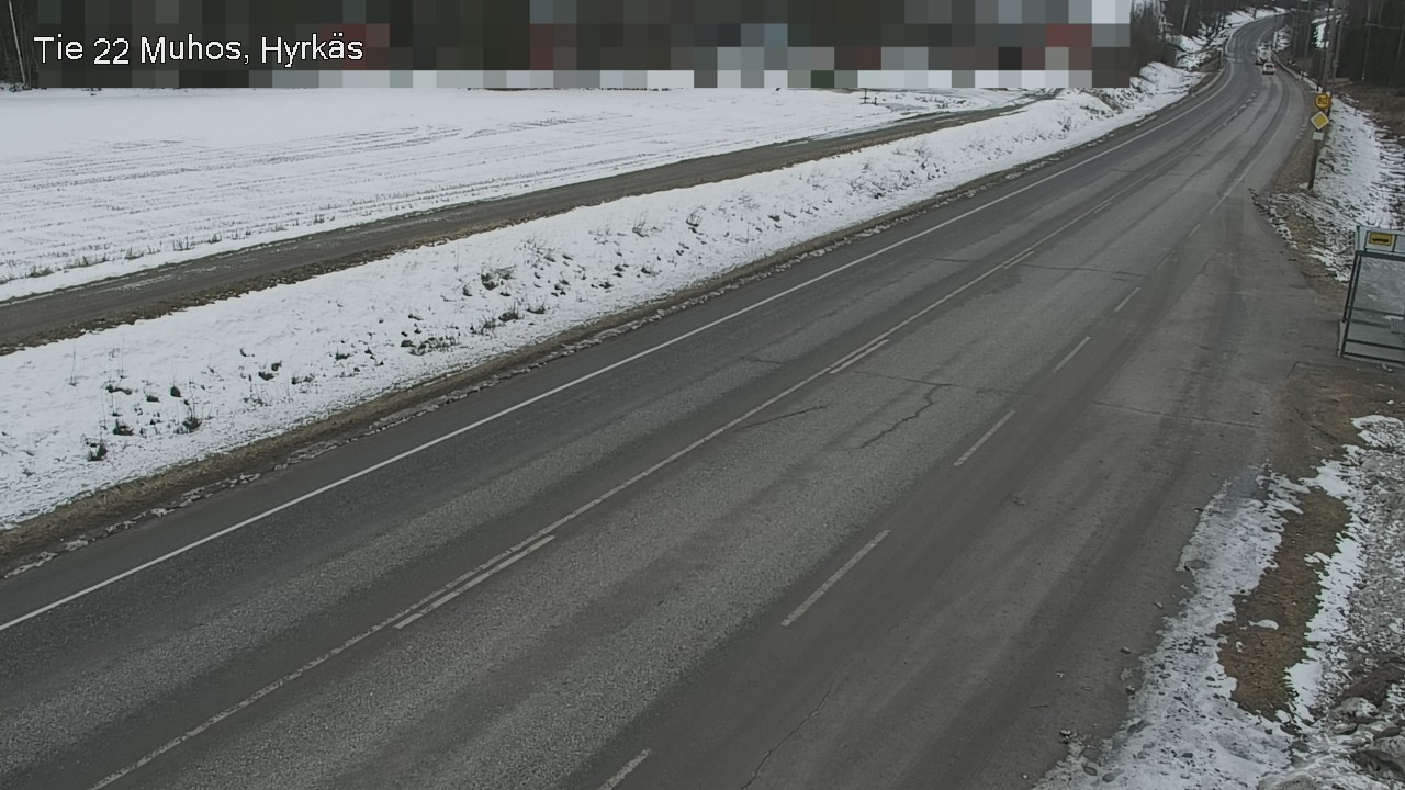 Kelikamerat Kuva Tie 22 Muhos, Hyrkäs, Muhos, Pohjois-Pohjanmaa