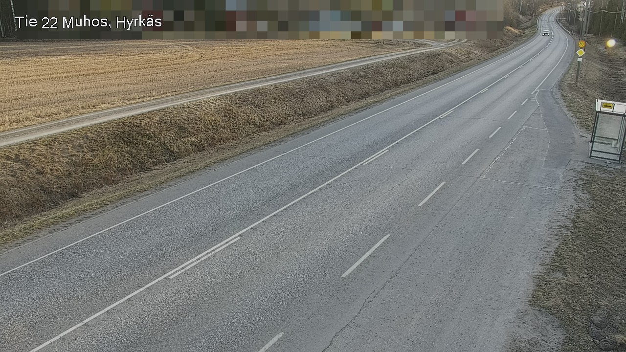 Kelikamerat Kuva Tie 22 Muhos, Hyrkäs, Muhos, Pohjois-Pohjanmaa
