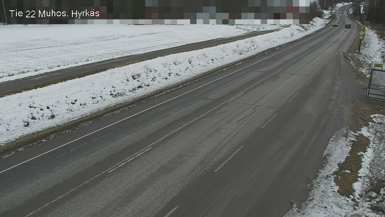 Kelikamerat Kuva Tie 22 Muhos, Hyrkäs, Muhos, Pohjois-Pohjanmaa