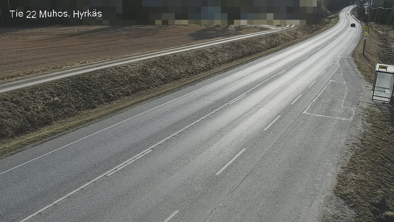 Kelikamerat Kuva Tie 22 Muhos, Hyrkäs, Muhos, Pohjois-Pohjanmaa