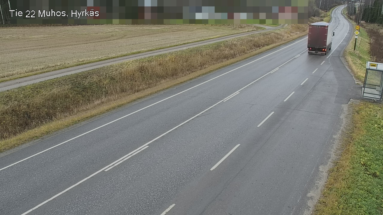 Kelikamerat Kuva Tie 22 Muhos, Hyrkäs, Muhos, Pohjois-Pohjanmaa