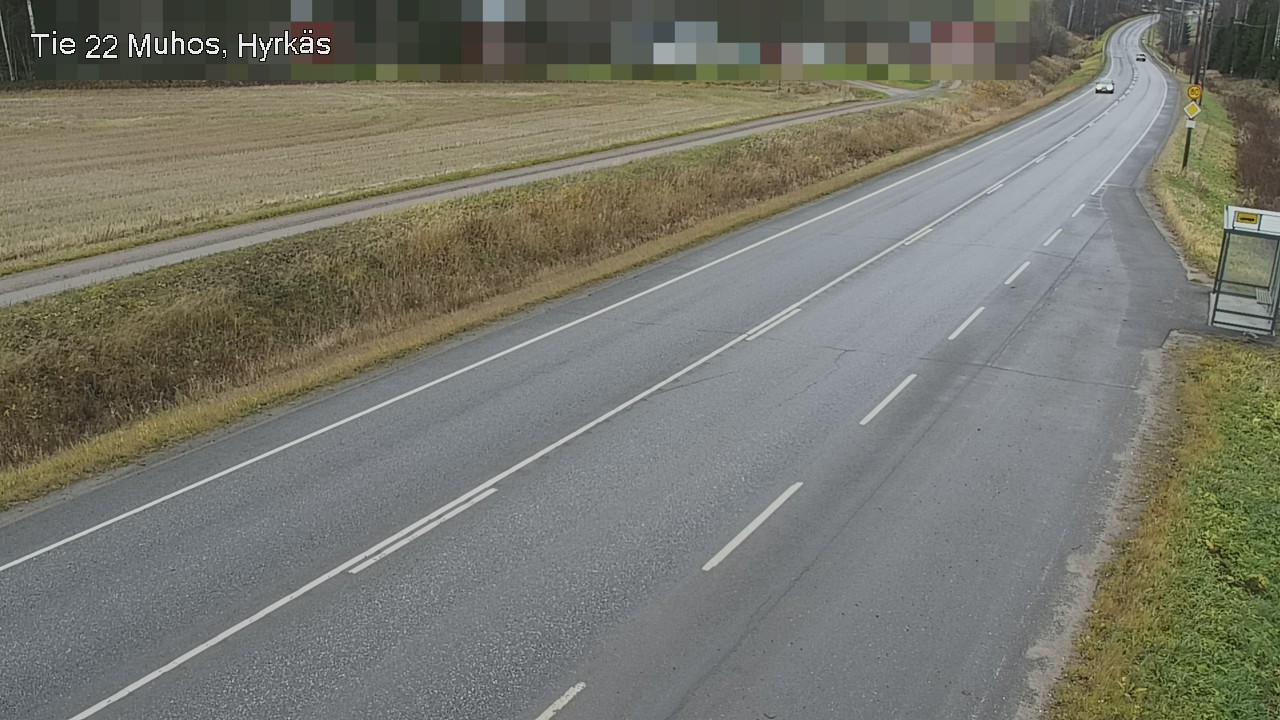 Kelikamerat Kuva Tie 22 Muhos, Hyrkäs, Muhos, Pohjois-Pohjanmaa