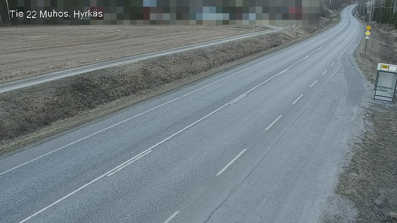 Kelikamerat Kuva Tie 22 Muhos, Hyrkäs, Muhos, Pohjois-Pohjanmaa