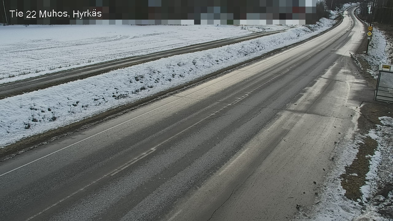 Kelikamerat Kuva Tie 22 Muhos, Hyrkäs, Muhos, Pohjois-Pohjanmaa