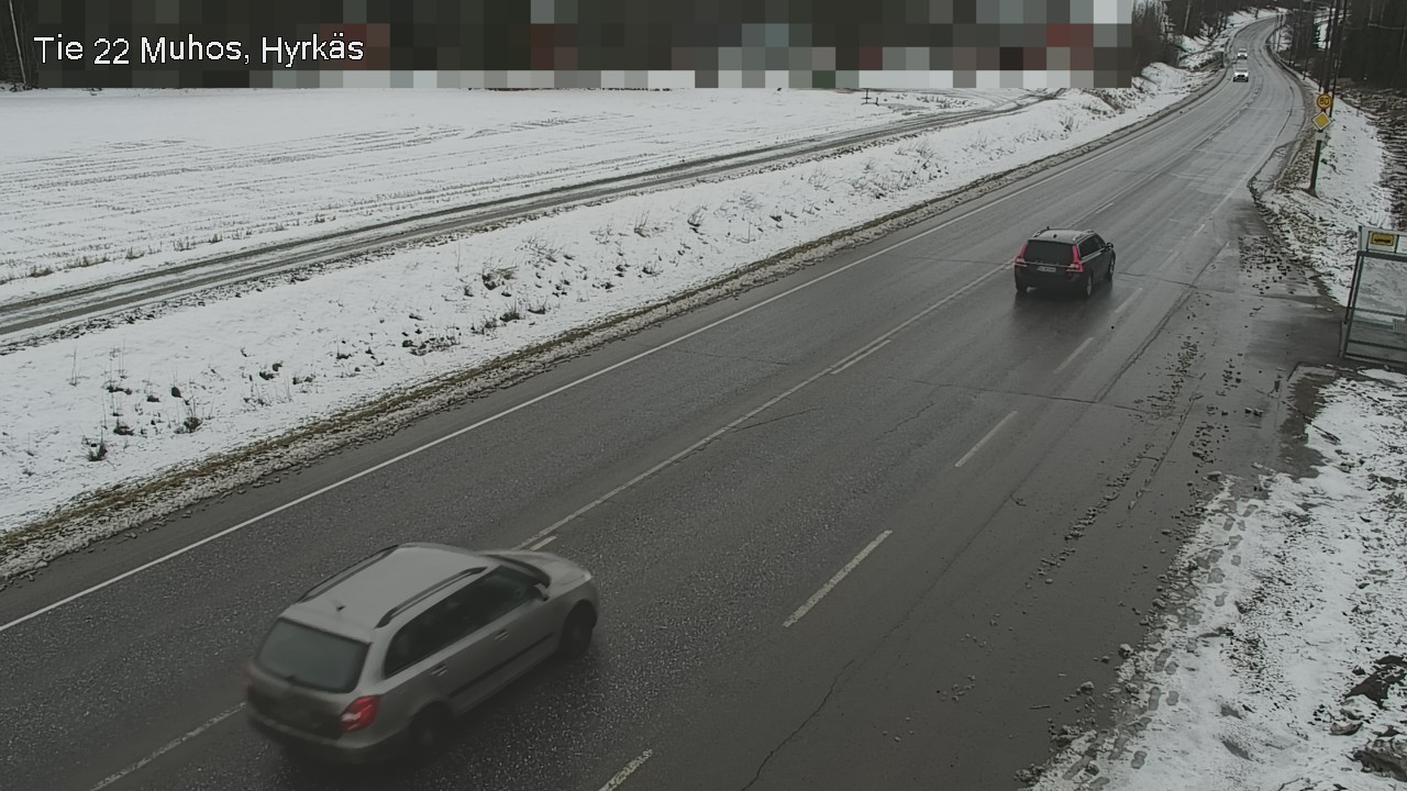 Kelikamerat Kuva Tie 22 Muhos, Hyrkäs, Muhos, Pohjois-Pohjanmaa