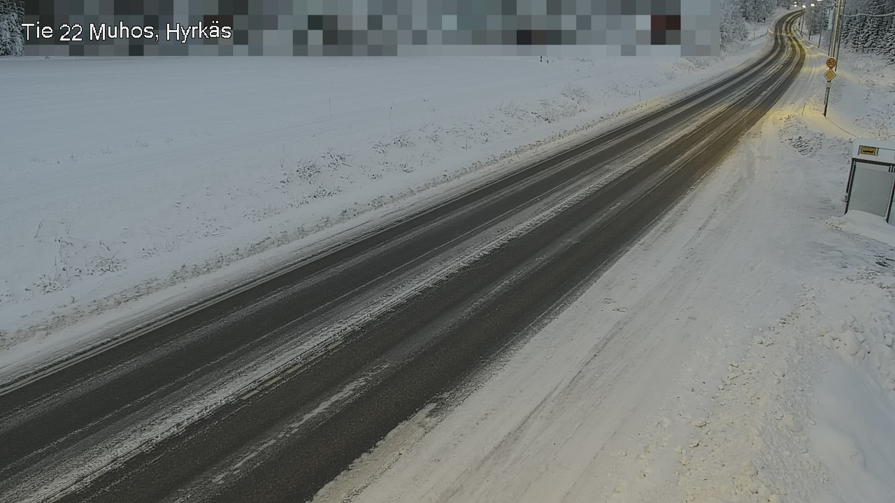 Kelikamerat Kuva Tie 22 Muhos, Hyrkäs, Muhos, Pohjois-Pohjanmaa