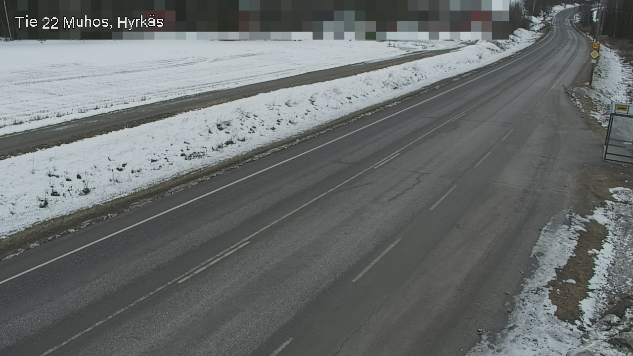 Kelikamerat Kuva Tie 22 Muhos, Hyrkäs, Muhos, Pohjois-Pohjanmaa