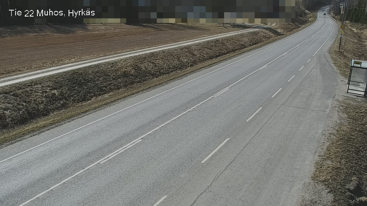 Kelikamerat Kuva Tie 22 Muhos, Hyrkäs, Muhos, Pohjois-Pohjanmaa