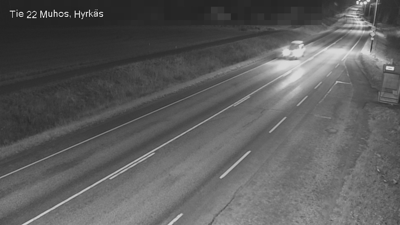 Kelikamerat Kuva Tie 22 Muhos, Hyrkäs, Muhos, Pohjois-Pohjanmaa