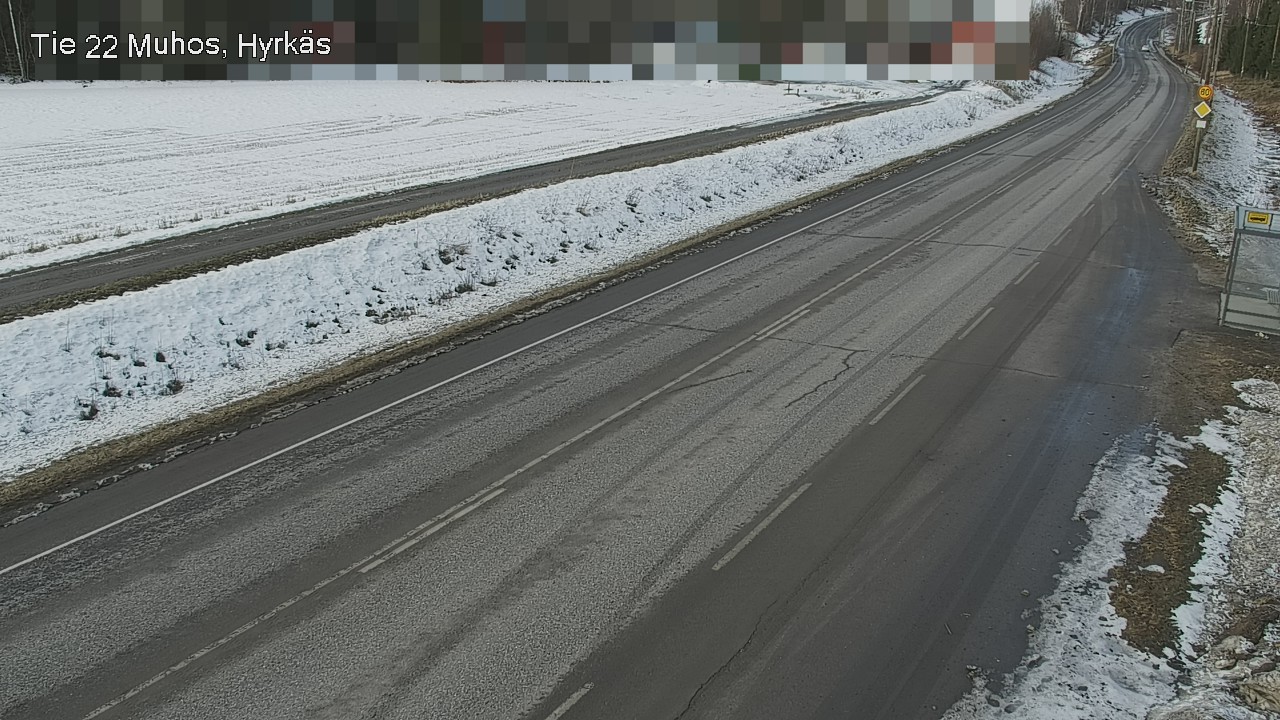 Kelikamerat Kuva Tie 22 Muhos, Hyrkäs, Muhos, Pohjois-Pohjanmaa