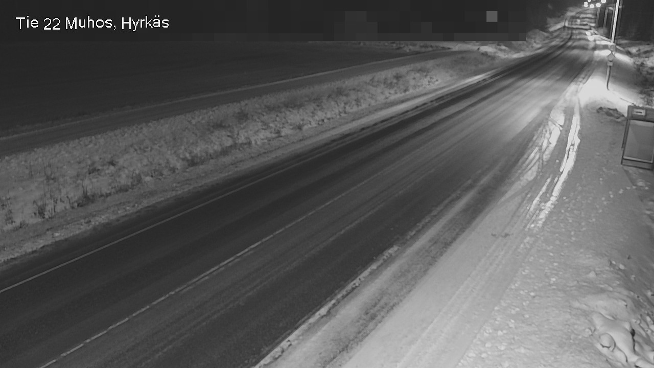 Kelikamerat Kuva Tie 22 Muhos, Hyrkäs, Muhos, Pohjois-Pohjanmaa