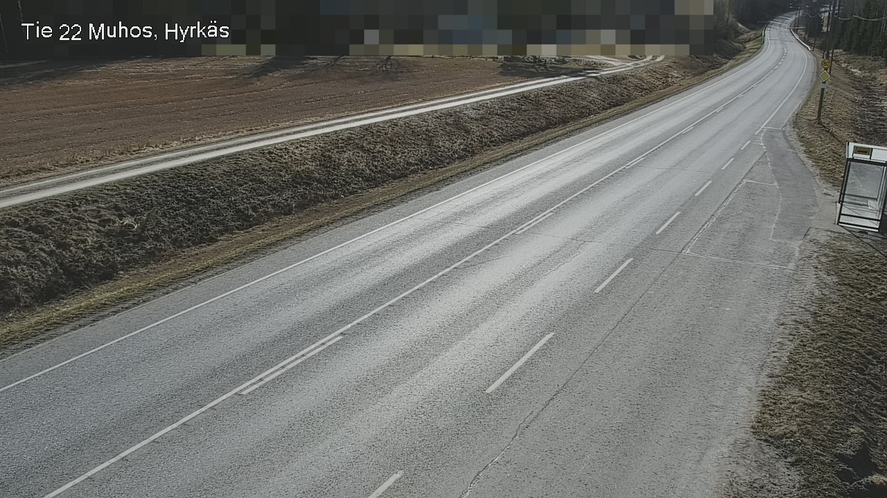 Kelikamerat Kuva Tie 22 Muhos, Hyrkäs, Muhos, Pohjois-Pohjanmaa
