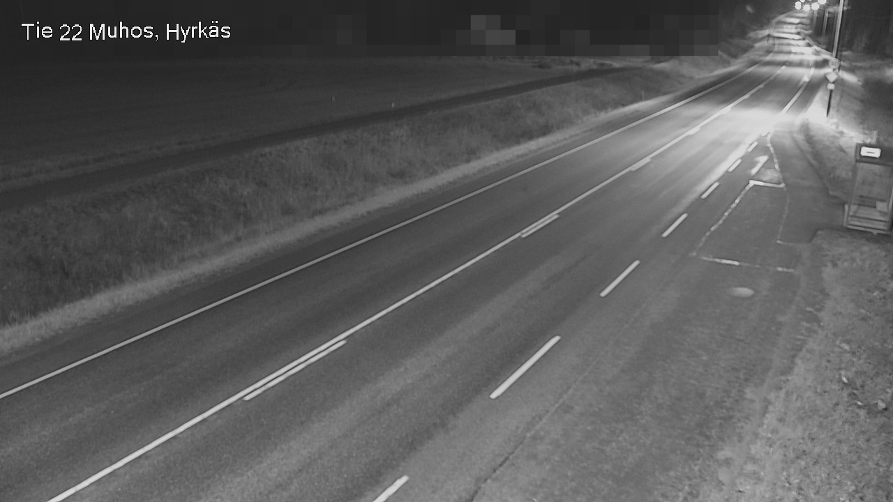 Kelikamerat Kuva Tie 22 Muhos, Hyrkäs, Muhos, Pohjois-Pohjanmaa