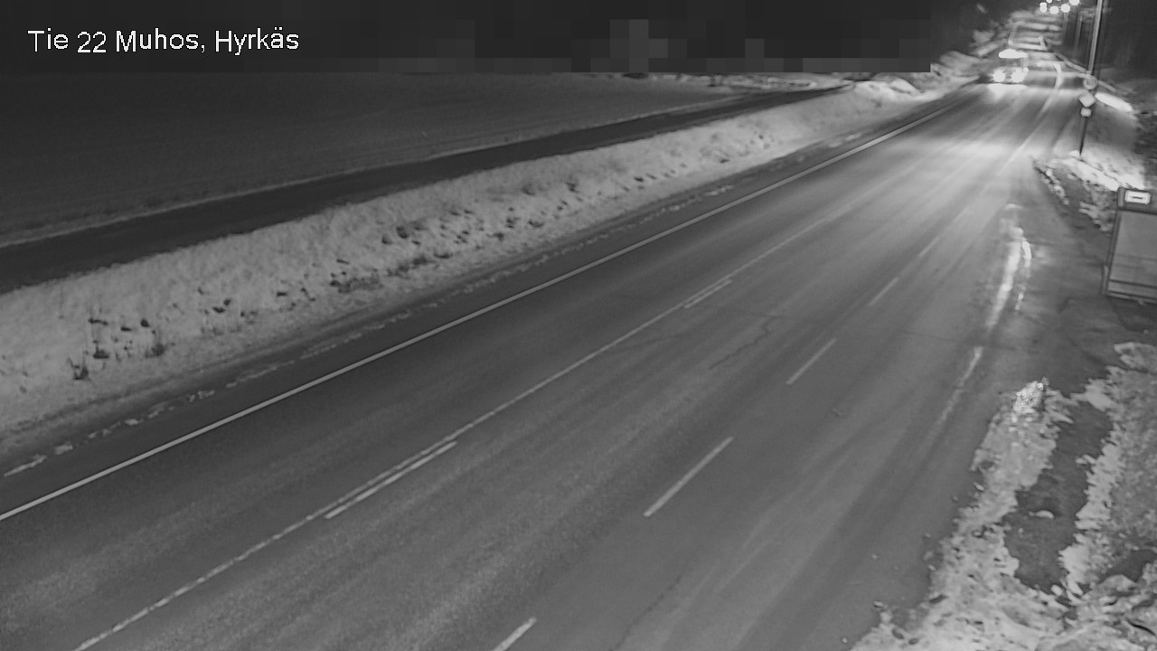 Kelikamerat Kuva Tie 22 Muhos, Hyrkäs, Muhos, Pohjois-Pohjanmaa