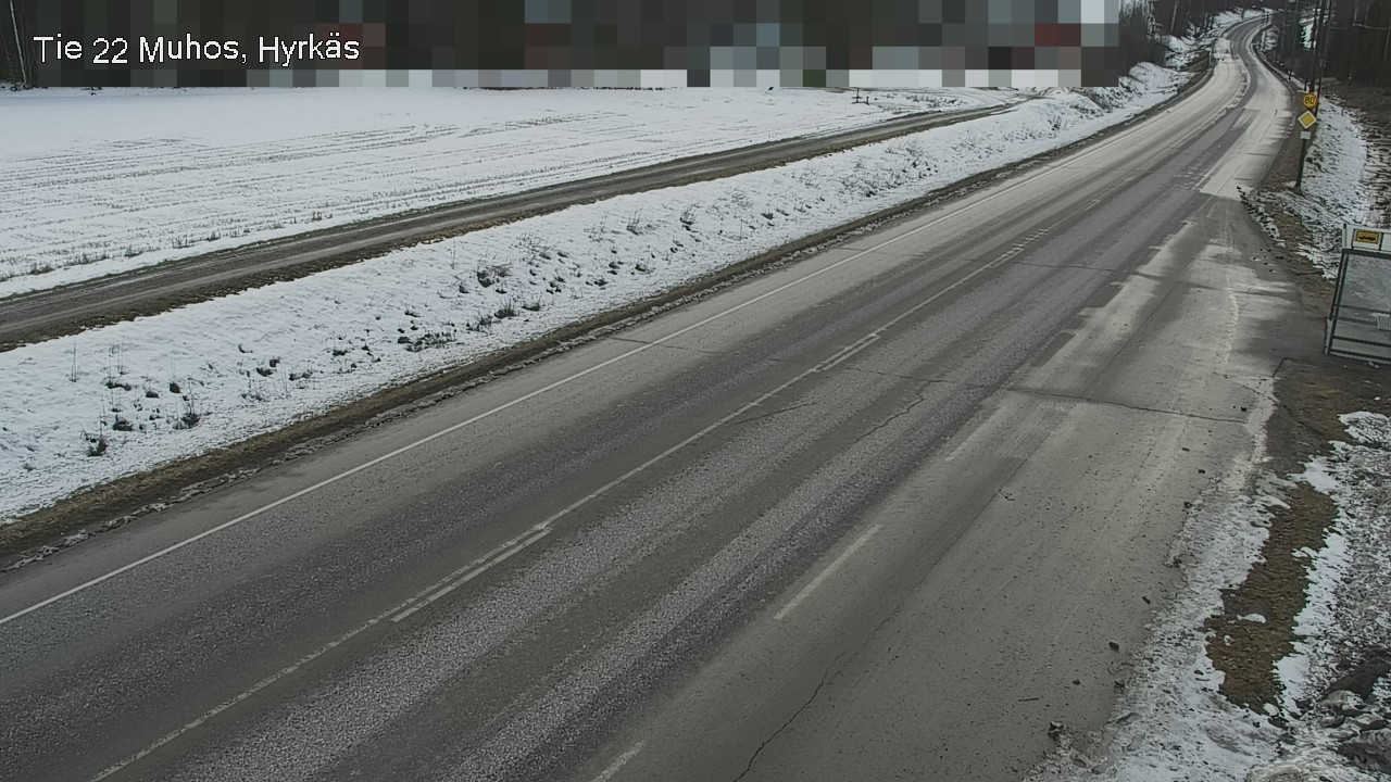 Kelikamerat Kuva Tie 22 Muhos, Hyrkäs, Muhos, Pohjois-Pohjanmaa