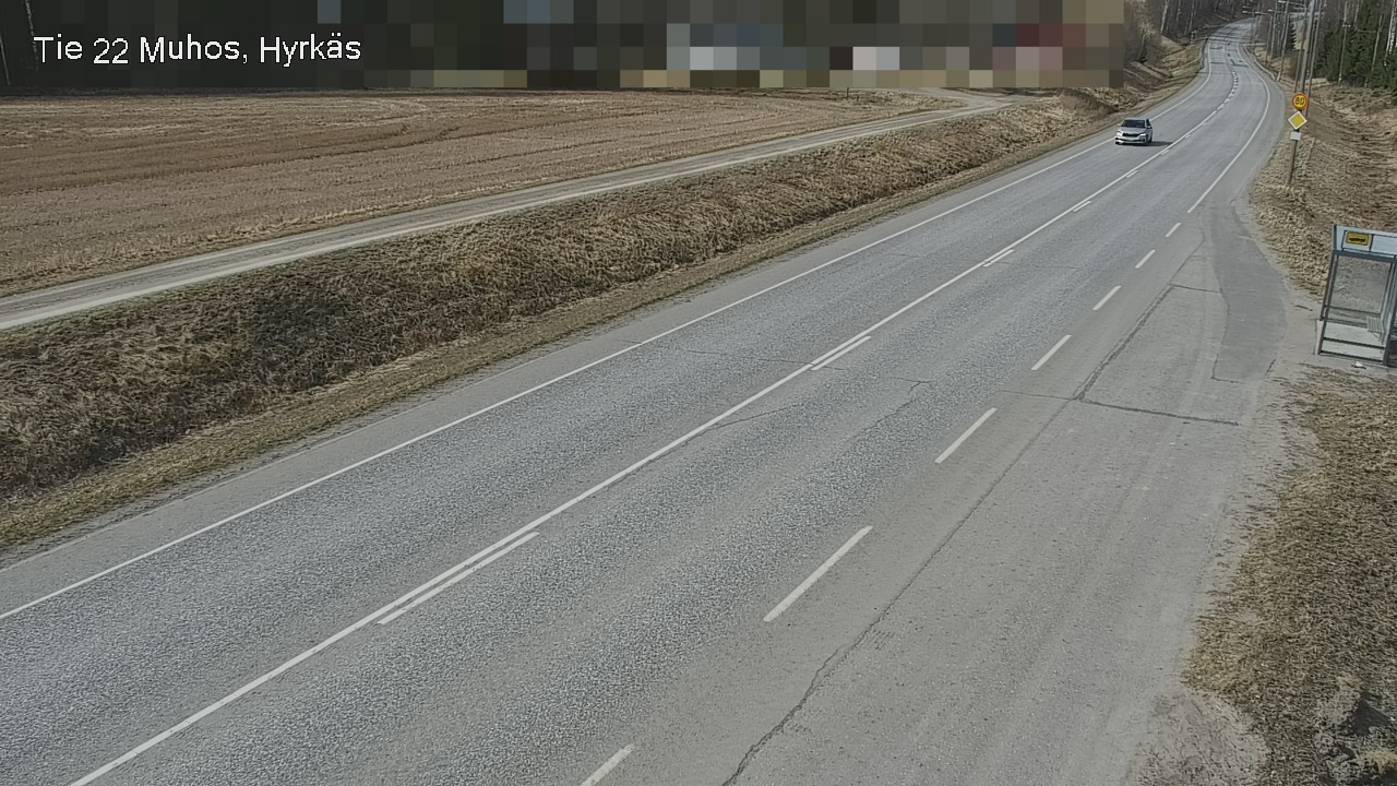 Kelikamerat Kuva Tie 22 Muhos, Hyrkäs, Muhos, Pohjois-Pohjanmaa