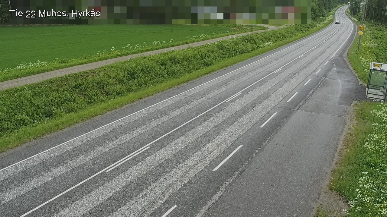 Kelikamerat Kuva Tie 22 Muhos, Hyrkäs, Muhos, Pohjois-Pohjanmaa