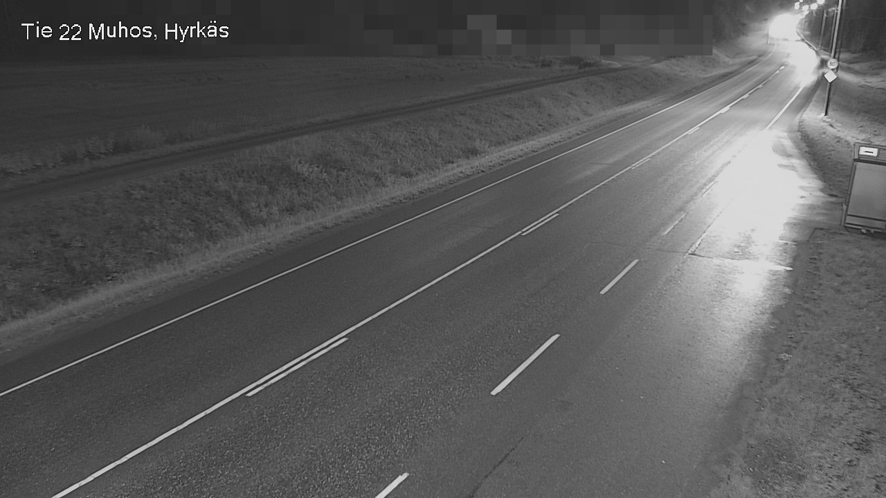 Kelikamerat Kuva Tie 22 Muhos, Hyrkäs, Muhos, Pohjois-Pohjanmaa