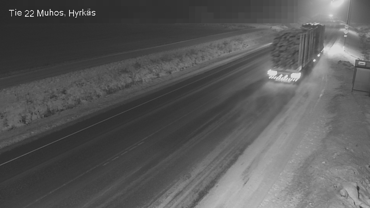 Kelikamerat Kuva Tie 22 Muhos, Hyrkäs, Muhos, Pohjois-Pohjanmaa