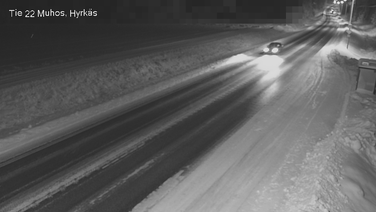 Kelikamerat Kuva Tie 22 Muhos, Hyrkäs, Muhos, Pohjois-Pohjanmaa