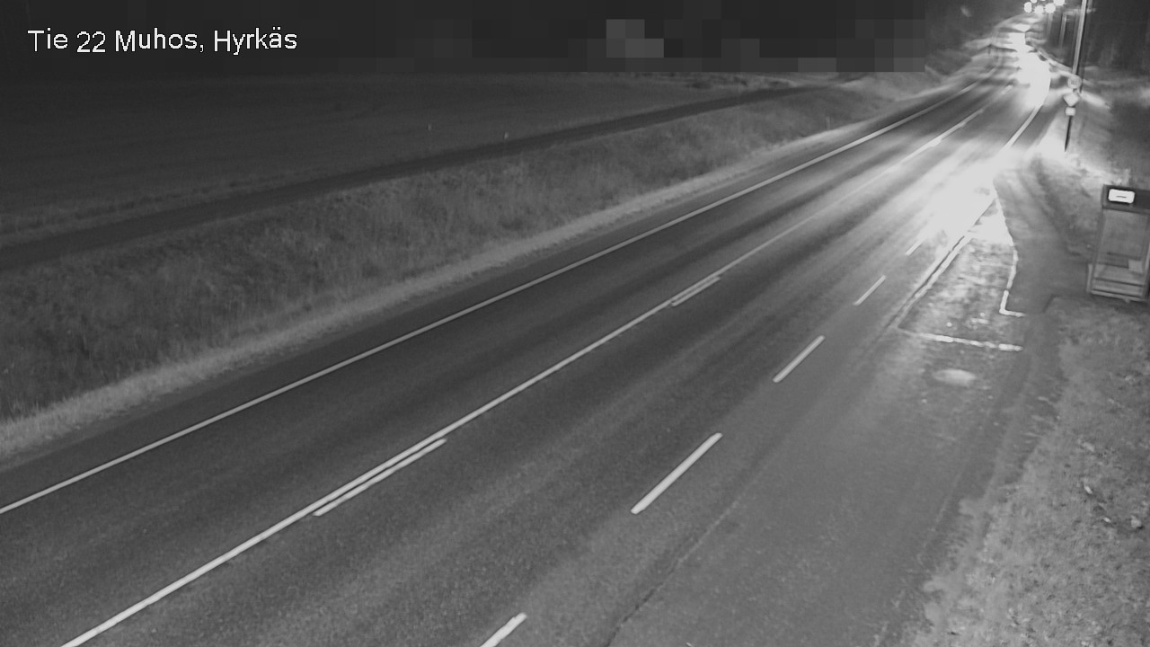 Kelikamerat Kuva Tie 22 Muhos, Hyrkäs, Muhos, Pohjois-Pohjanmaa