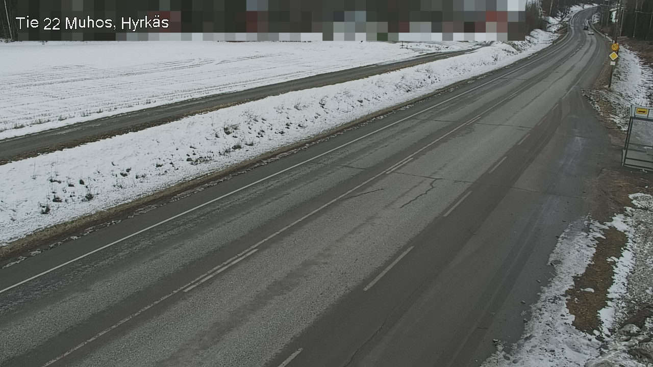 Kelikamerat Kuva Tie 22 Muhos, Hyrkäs, Muhos, Pohjois-Pohjanmaa