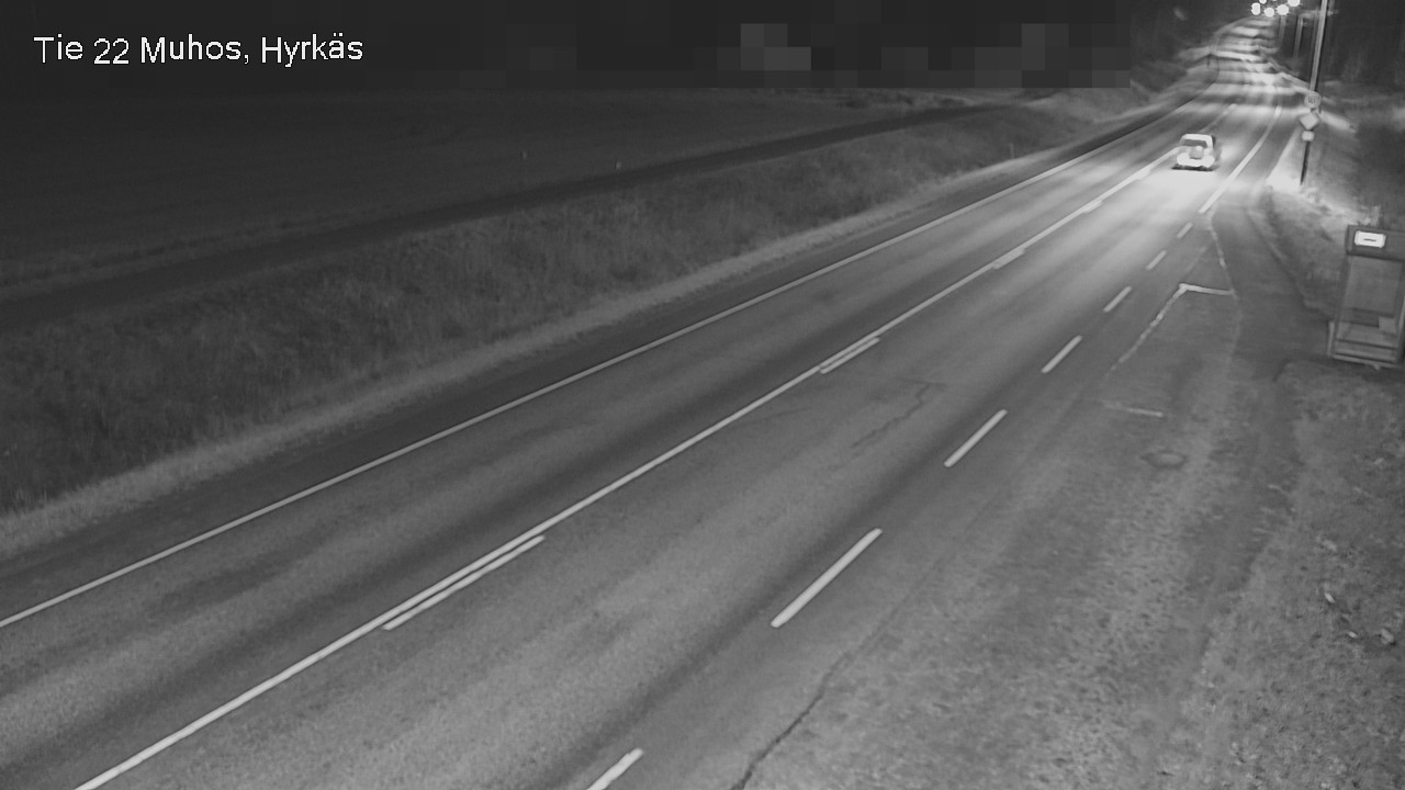 Kelikamerat Kuva Tie 22 Muhos, Hyrkäs, Muhos, Pohjois-Pohjanmaa