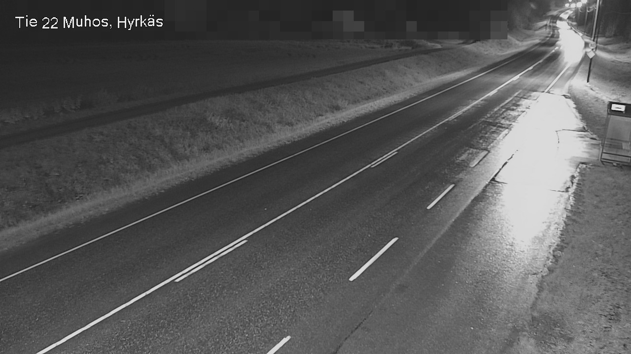 Kelikamerat Kuva Tie 22 Muhos, Hyrkäs, Muhos, Pohjois-Pohjanmaa