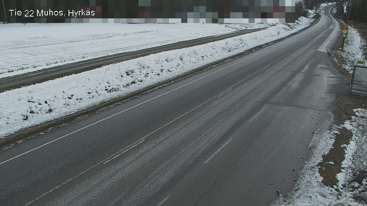 Kelikamerat Kuva Tie 22 Muhos, Hyrkäs, Muhos, Pohjois-Pohjanmaa