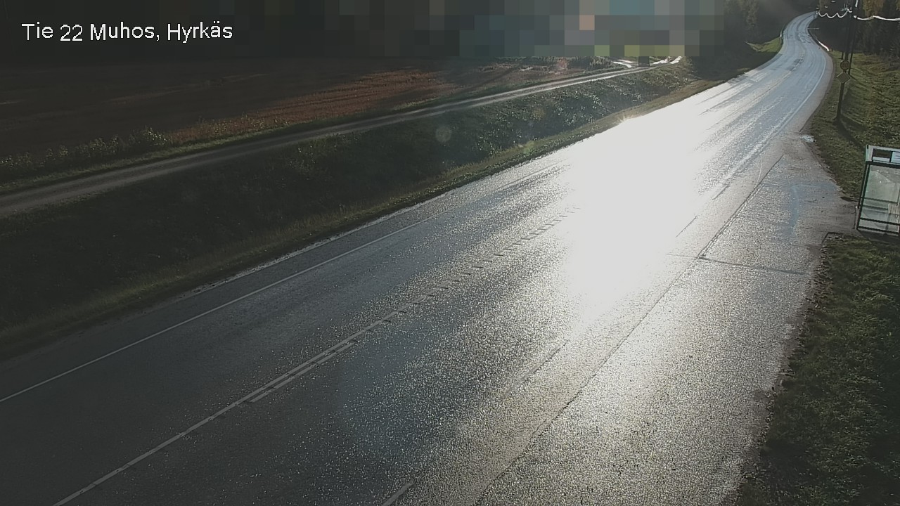 Kelikamerat Kuva Tie 22 Muhos, Hyrkäs, Muhos, Pohjois-Pohjanmaa