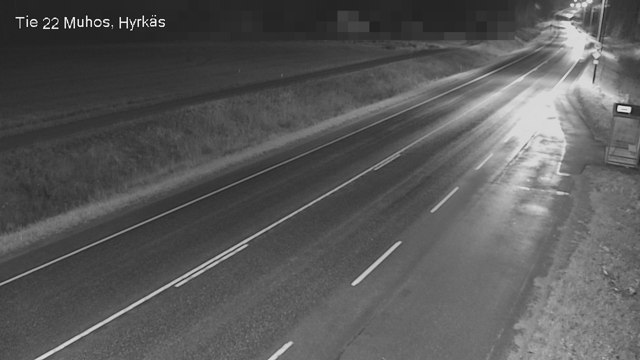 Kelikamerat Kuva Tie 22 Muhos, Hyrkäs, Muhos, Pohjois-Pohjanmaa