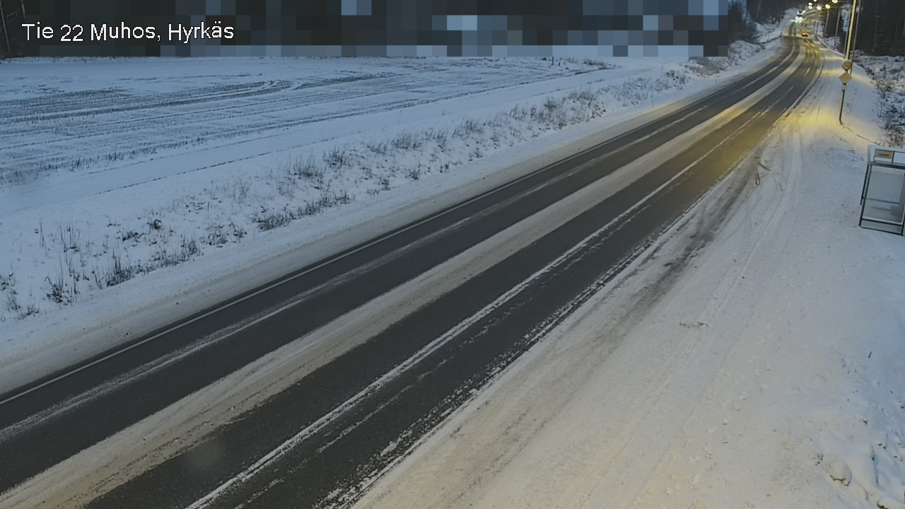 Kelikamerat Kuva Tie 22 Muhos, Hyrkäs, Muhos, Pohjois-Pohjanmaa