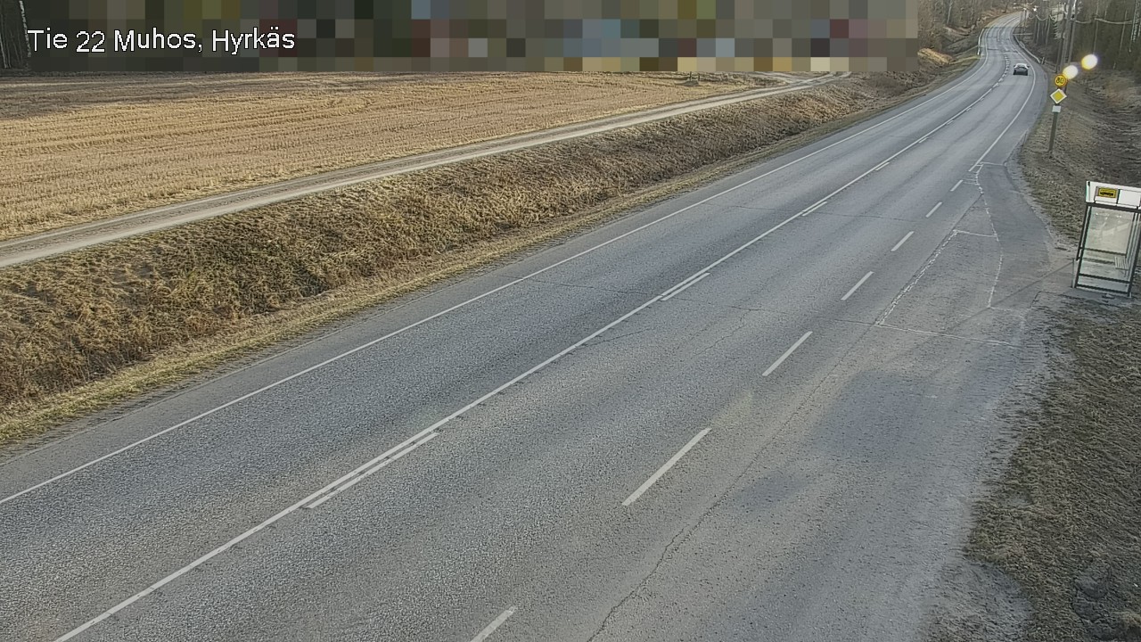 Kelikamerat Kuva Tie 22 Muhos, Hyrkäs, Muhos, Pohjois-Pohjanmaa