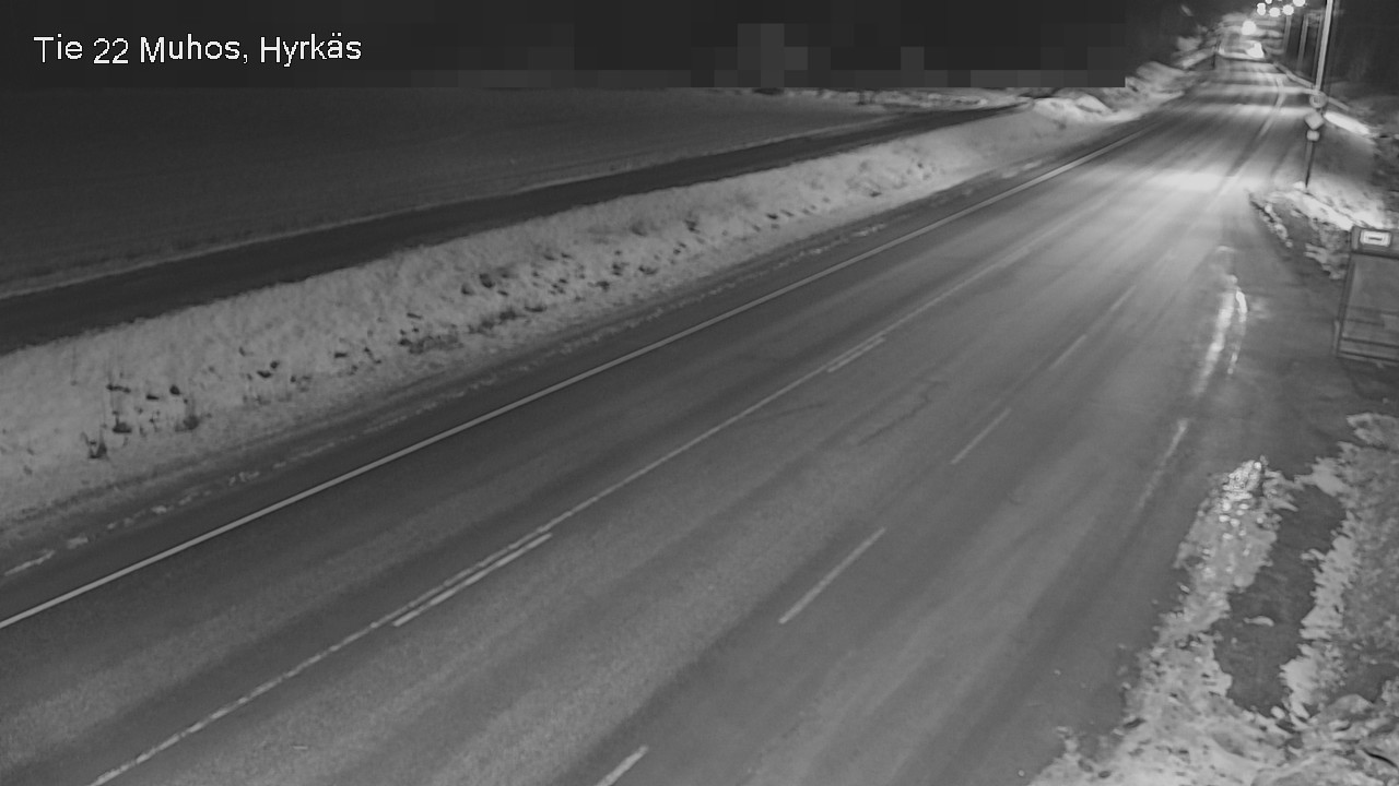 Kelikamerat Kuva Tie 22 Muhos, Hyrkäs, Muhos, Pohjois-Pohjanmaa