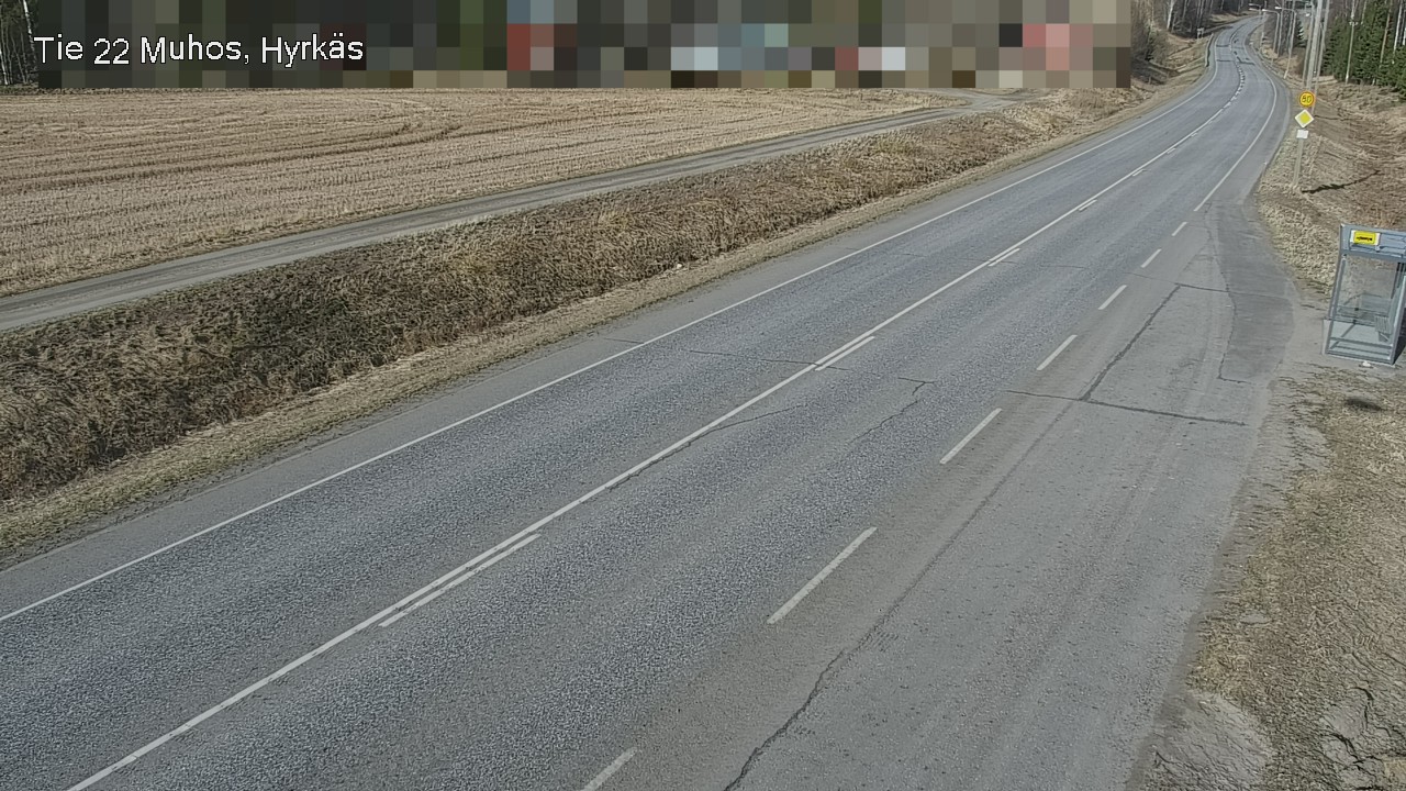Kelikamerat Kuva Tie 22 Muhos, Hyrkäs, Muhos, Pohjois-Pohjanmaa