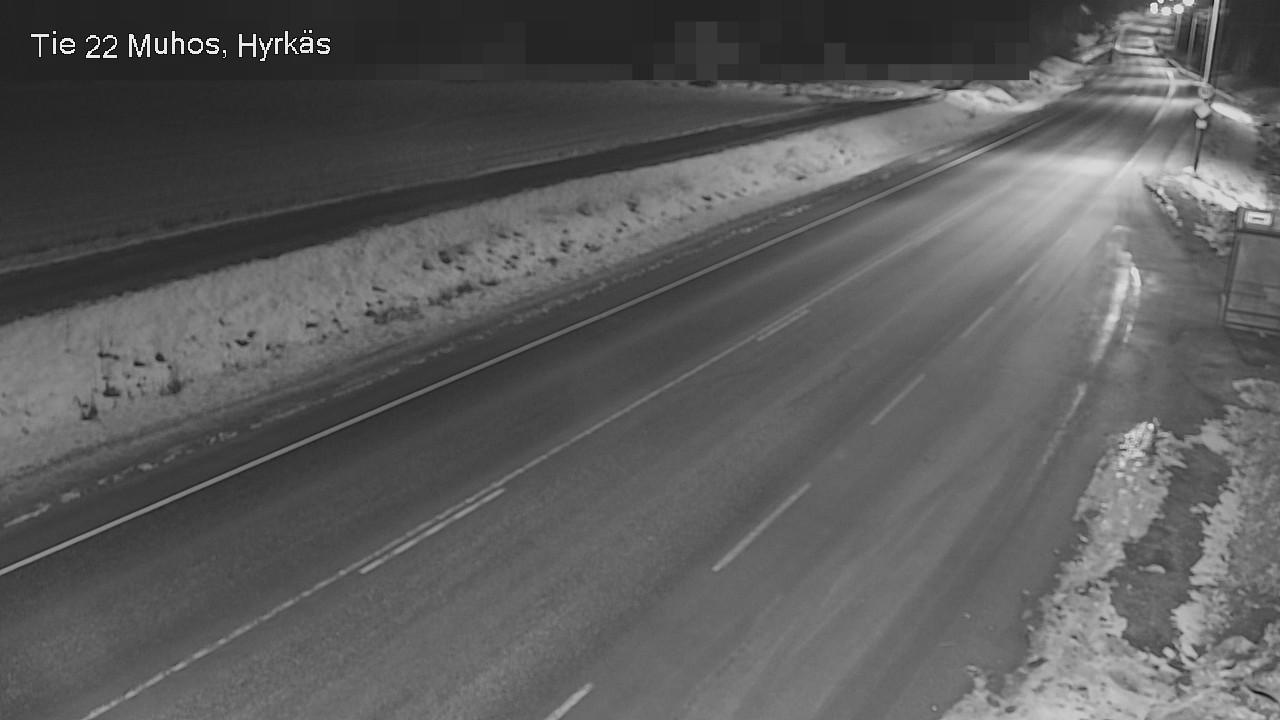 Kelikamerat Kuva Tie 22 Muhos, Hyrkäs, Muhos, Pohjois-Pohjanmaa