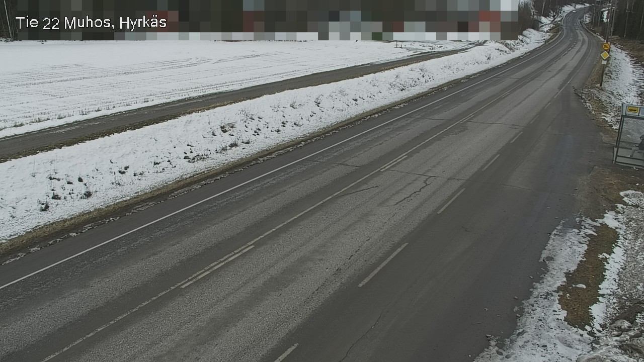 Kelikamerat Kuva Tie 22 Muhos, Hyrkäs, Muhos, Pohjois-Pohjanmaa