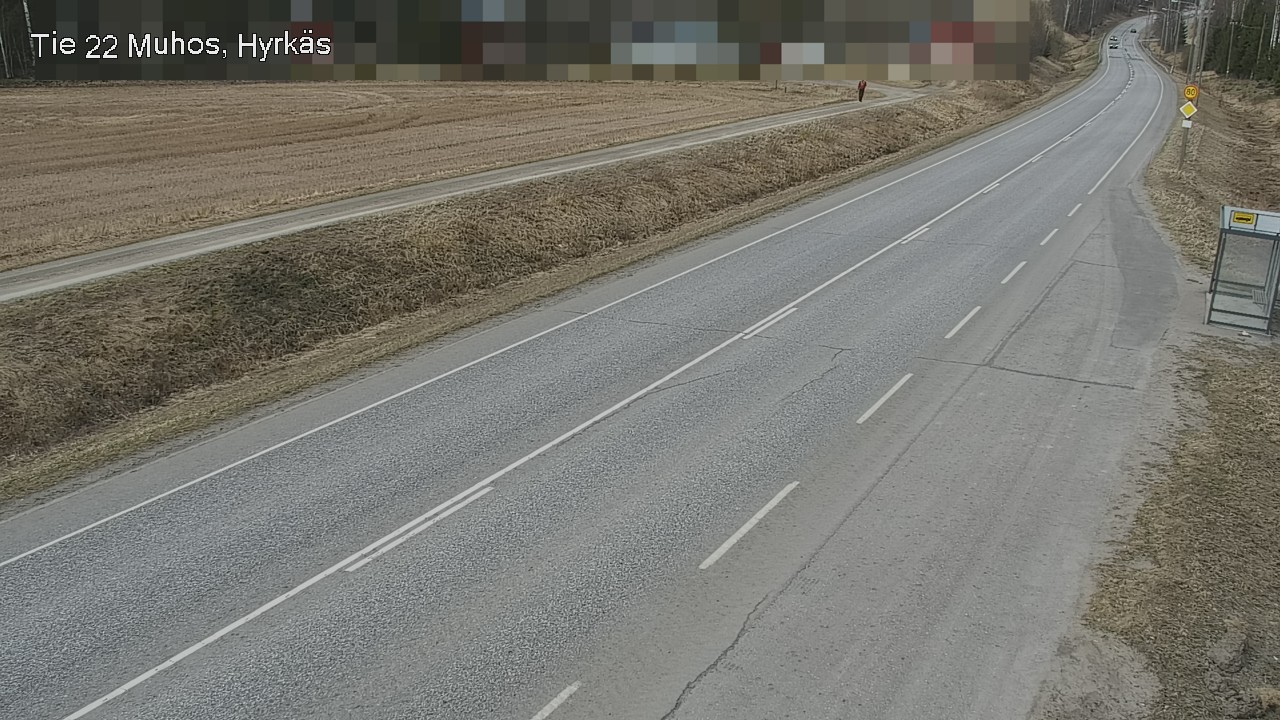 Kelikamerat Kuva Tie 22 Muhos, Hyrkäs, Muhos, Pohjois-Pohjanmaa