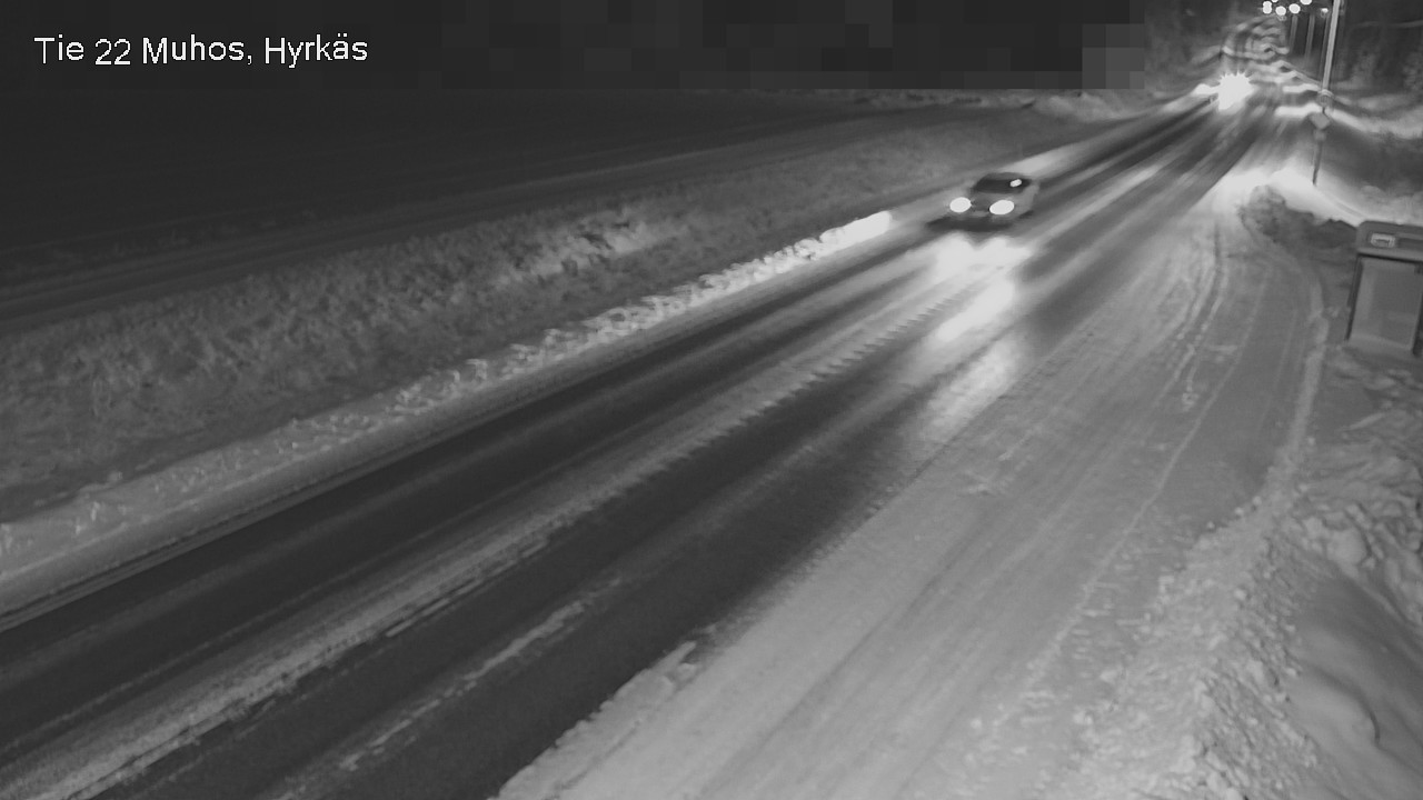 Kelikamerat Kuva Tie 22 Muhos, Hyrkäs, Muhos, Pohjois-Pohjanmaa