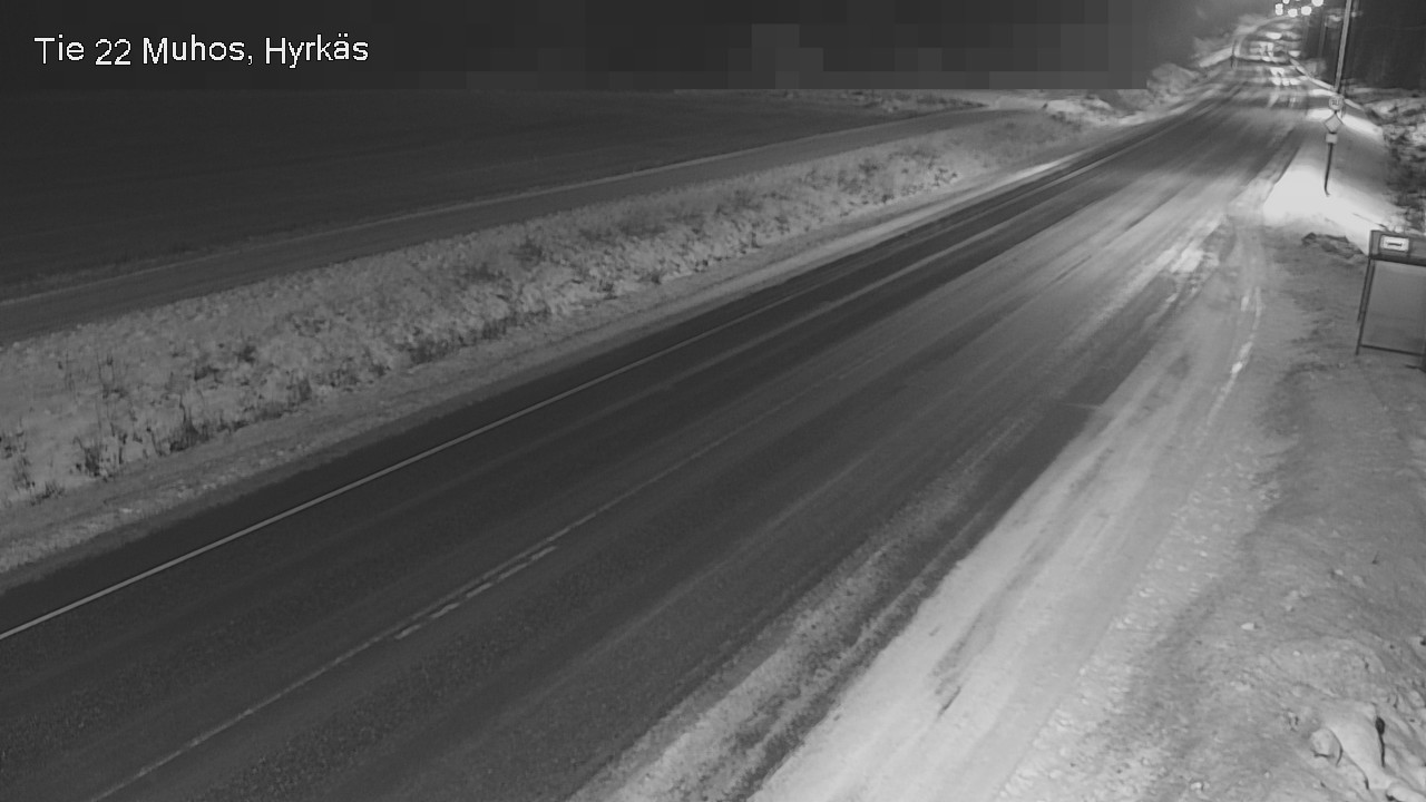 Kelikamerat Kuva Tie 22 Muhos, Hyrkäs, Muhos, Pohjois-Pohjanmaa