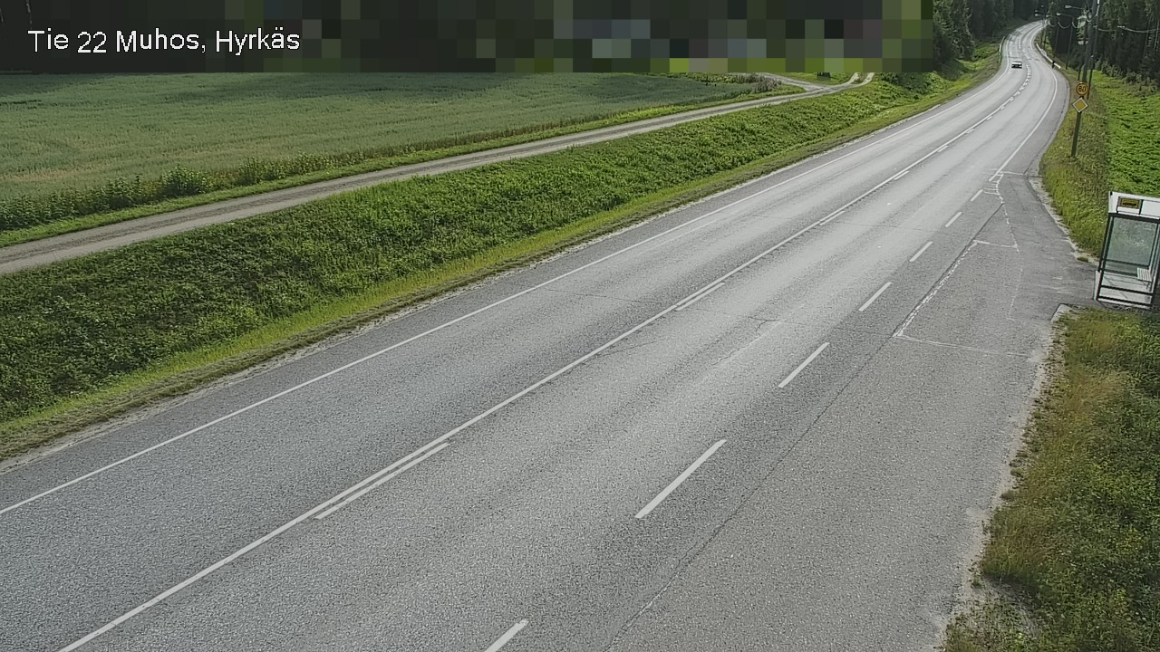 Kelikamerat Kuva Tie 22 Muhos, Hyrkäs, Muhos, Pohjois-Pohjanmaa