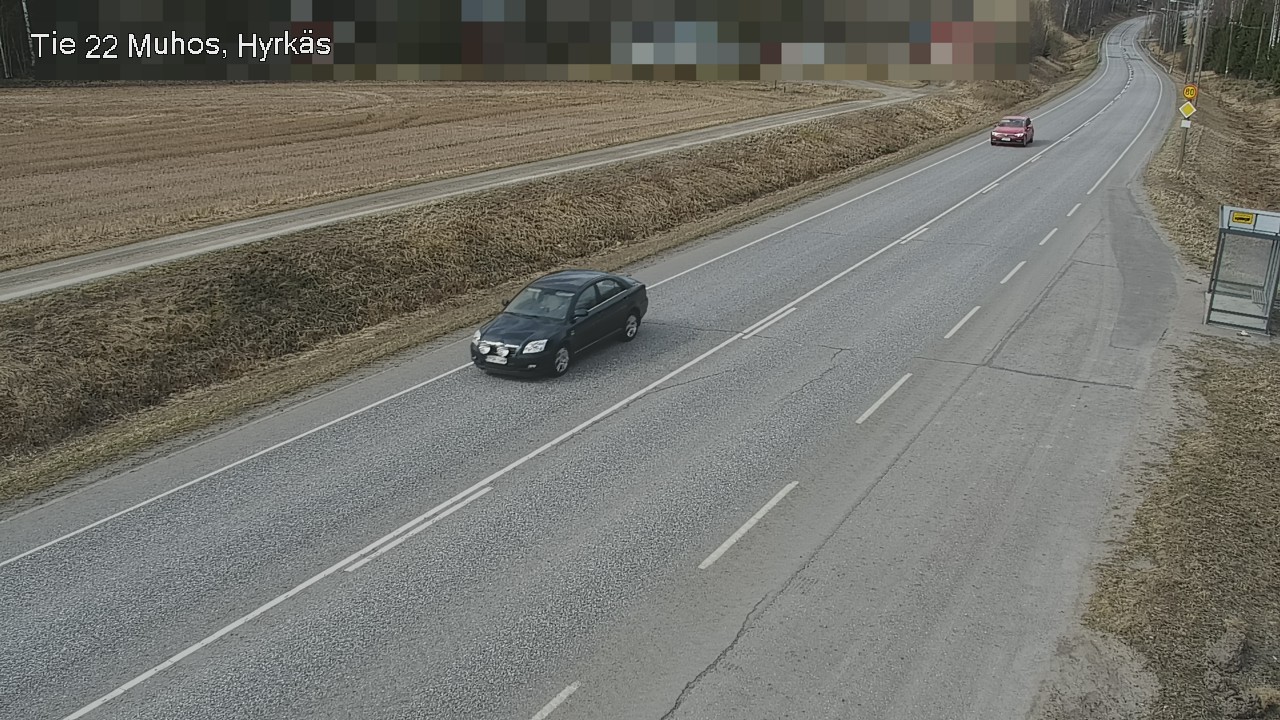 Kelikamerat Kuva Tie 22 Muhos, Hyrkäs, Muhos, Pohjois-Pohjanmaa