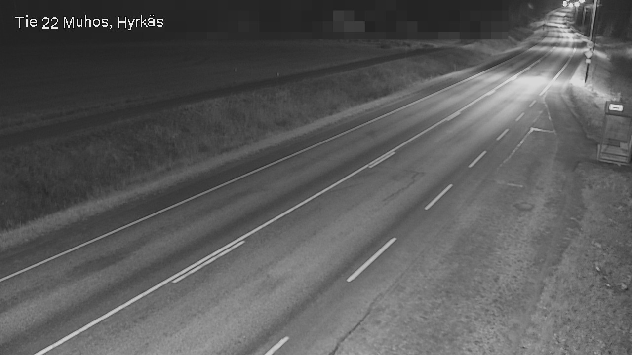 Kelikamerat Kuva Tie 22 Muhos, Hyrkäs, Muhos, Pohjois-Pohjanmaa