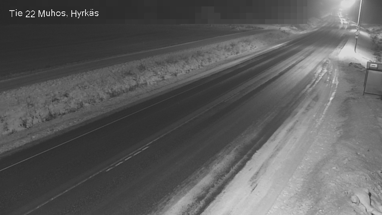 Kelikamerat Kuva Tie 22 Muhos, Hyrkäs, Muhos, Pohjois-Pohjanmaa