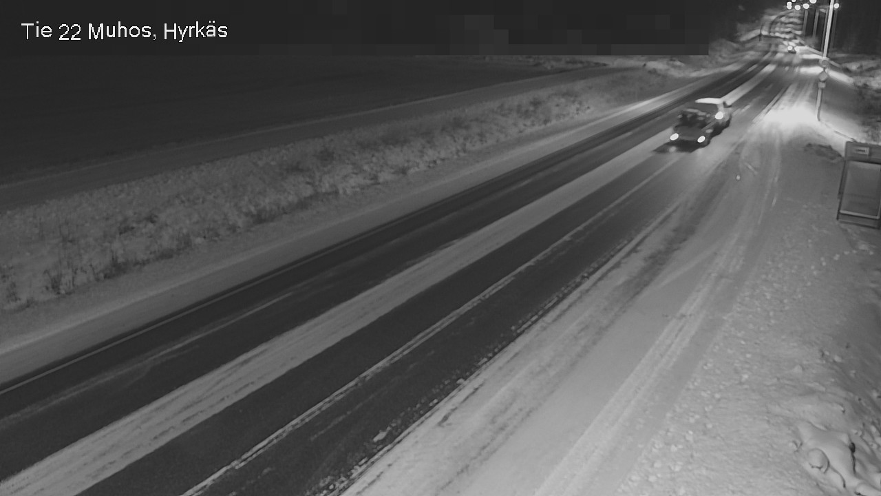 Kelikamerat Kuva Tie 22 Muhos, Hyrkäs, Muhos, Pohjois-Pohjanmaa