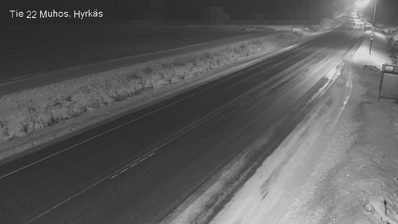 Kelikamerat Kuva Tie 22 Muhos, Hyrkäs, Muhos, Pohjois-Pohjanmaa