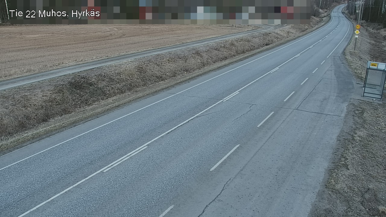 Kelikamerat Kuva Tie 22 Muhos, Hyrkäs, Muhos, Pohjois-Pohjanmaa