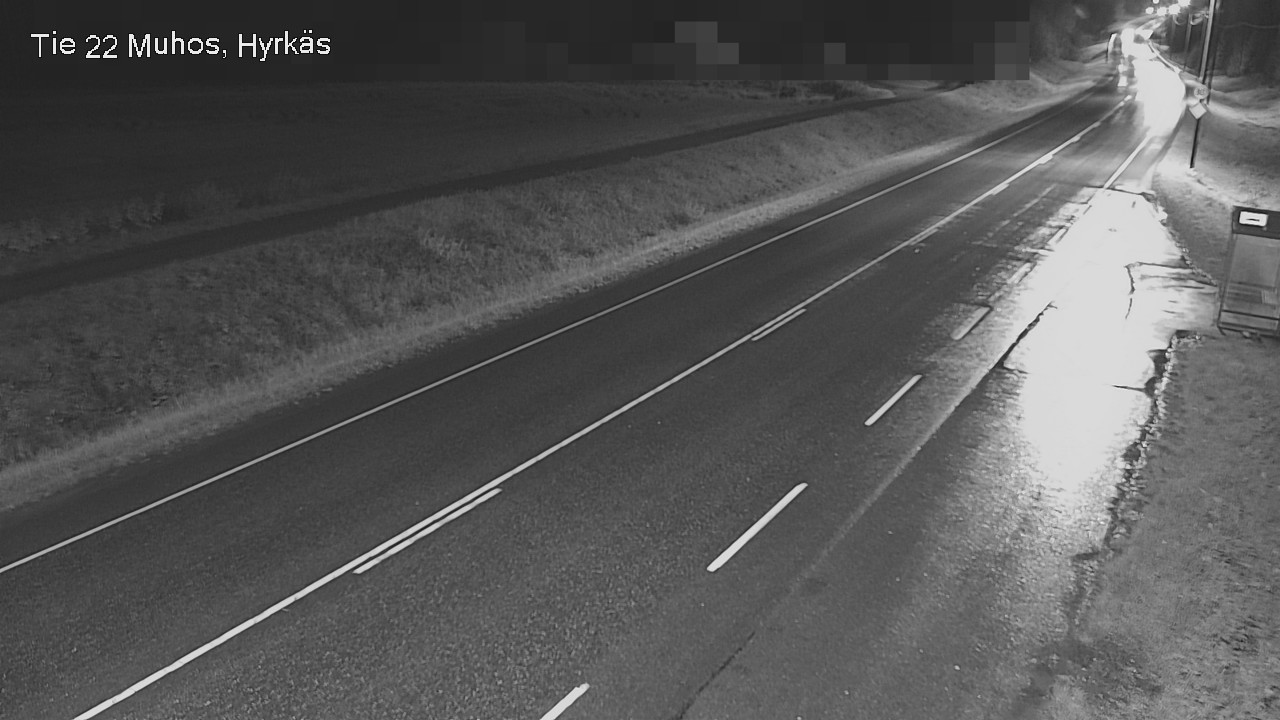 Kelikamerat Kuva Tie 22 Muhos, Hyrkäs, Muhos, Pohjois-Pohjanmaa